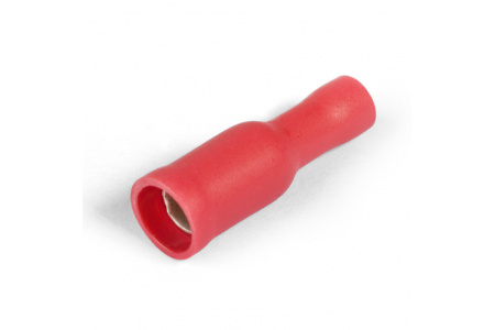 Разъем штекерный изолированный РШИ-М (мама) 1,5-4 КВТ красный
