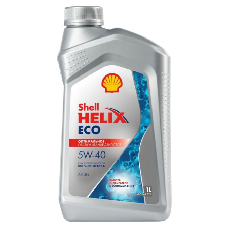 Моторное масло Shell Helix ECO SN/CF 5w40 1л