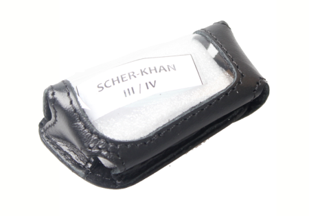 Чехол для брелка Scher-Khan 3/4 черн. коб.