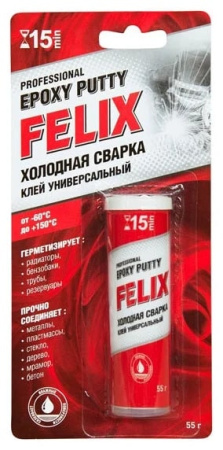 Холодная сварка клей универсальный Felix, блистер, 55гр