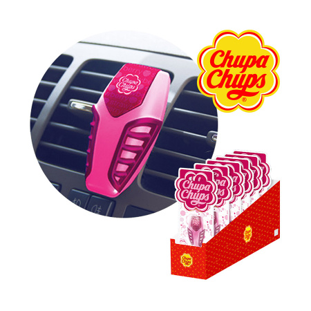 Ароматизатор Chupa Chups Клубника со сливками (на дефлектор,мембранный) 5мл