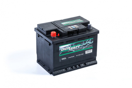 Автомобильный аккумулятор Gigawatt G62L / 560 127 054 - 60Ач (прямая)