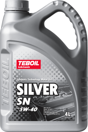 Моторное масло TEBOIL SILVER SN 5w-40 SN/CS A3/B4 4л 3453924