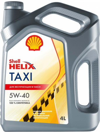 Моторное масло Shell Helix Taxi A3/B3 5w40 4л 550059420