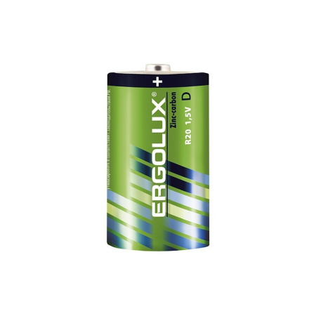 Батарейка Ergolux R20 SR2 (R20SR2 батарейка 1.5В)
