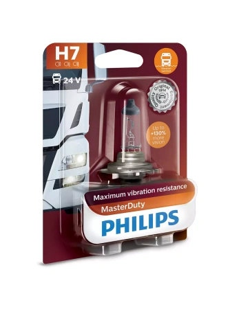Галогенная лампа Philips H7 24V 70W MasterDuty (PX26d) 13972MDB1