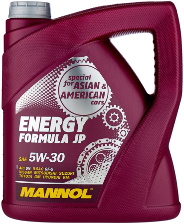 Моторное масло Mannol Energy 5w30, синтетическое 4л 7017
