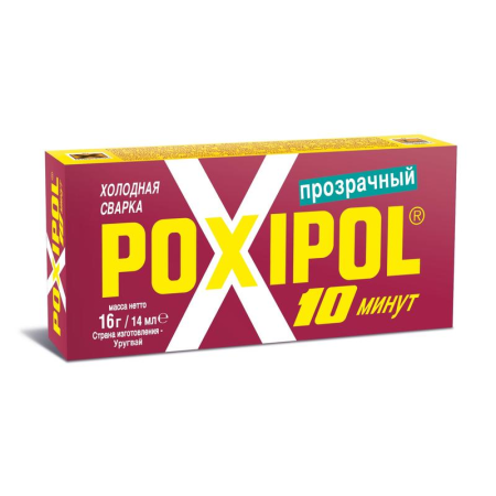 Клей "Холодная сварка" Poxipol STO2079 прозрачный 14мл