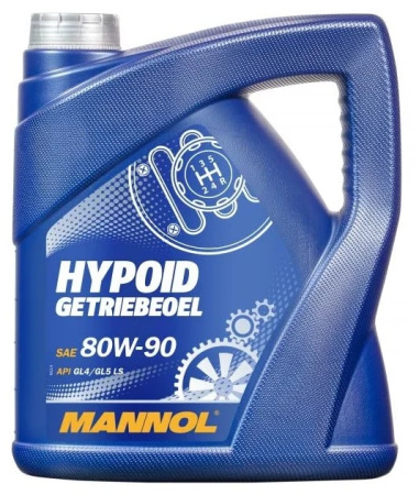 Масло трансмиссионное Mannol Hypoid Getriebeoel GL-4/5 80w-90 4л