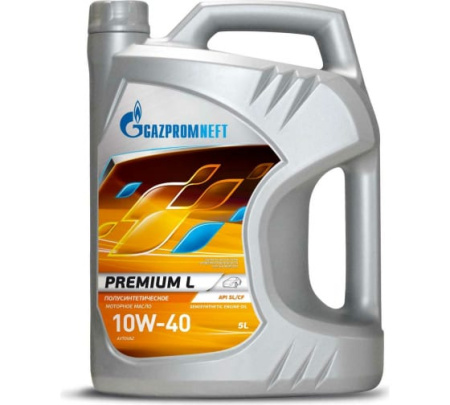 Моторное масло Gazpromneft Premium L 10w40 5л, 253142212
