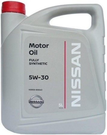 Моторное масло Nissan Motor Oil 5w30 синтетическое 5л