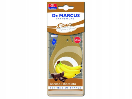 Ароматизатор Dr.Marcus Sonic Banana & Chocolate  (подвесной сухой)