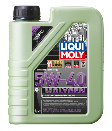 Моторное масло Liqui Moly Molygen New Generation 5w40 1л