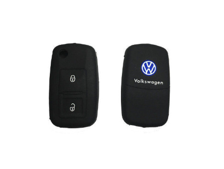 Силиконовый чехол для ключа Volkswagen (Kc-slk-VW-01)