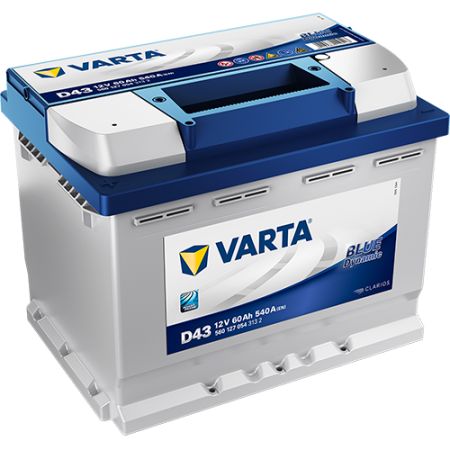 Автомобильный аккумулятор Varta Blue dynamic 560 127 054 - 60Ач (прямая)