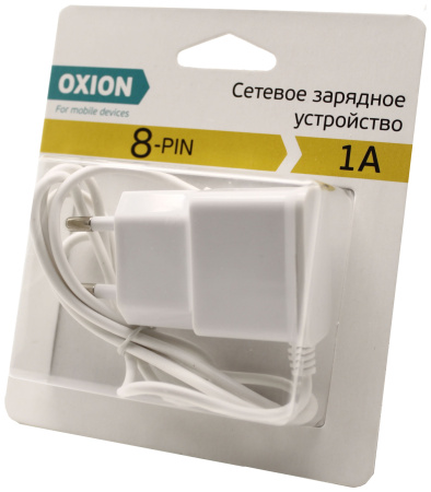 Сетевое зарядное устройство Apple 30-pin "Oxion" ACA-003 1A White