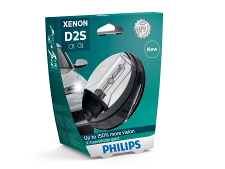 Ксеноновая лампа Philips D2S 85V 35W (P32d-2) X-treme Vision Gen 2 4800K 85122XV2S1