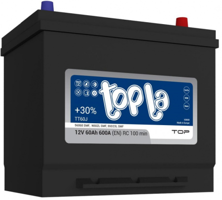 Автомобильный аккумулятор Topla Top 60Ач (яп.бортик,обратная) 118861