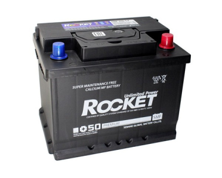 Автомобильный аккумулятор ROCKET 62 R  низкая 580A Rkt-SMF62L-LB2