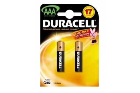 Батарейка Duracell Basic MN2400 AAA LR03/286