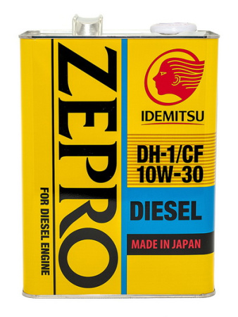 Моторное масло Idemitsu Zepro Diesel 10w30 4л JASO DL-1/ ACEA C2-08