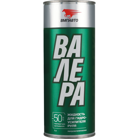 Жидкость ГУР ВМП-Авто ВАЛЕРА зеленая -50 1л 9203