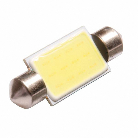 Светодиодная лампа C5W SJ-COB-41мм белый