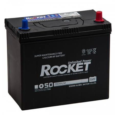 Автомобильный аккумулятор ROCKET Asia 55 R  520A Rkt-SMF75B24L