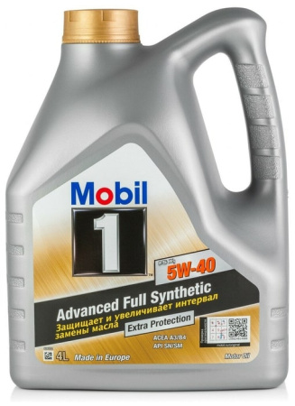 Моторное масло Mobil 1 FS X1 5w40 синтетическое 4л